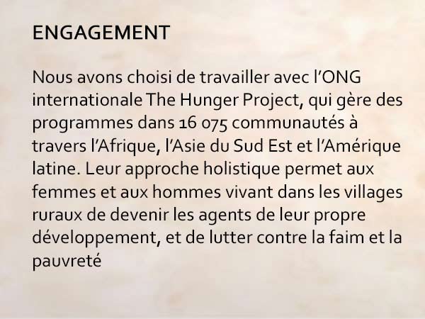 Engagement Olibere